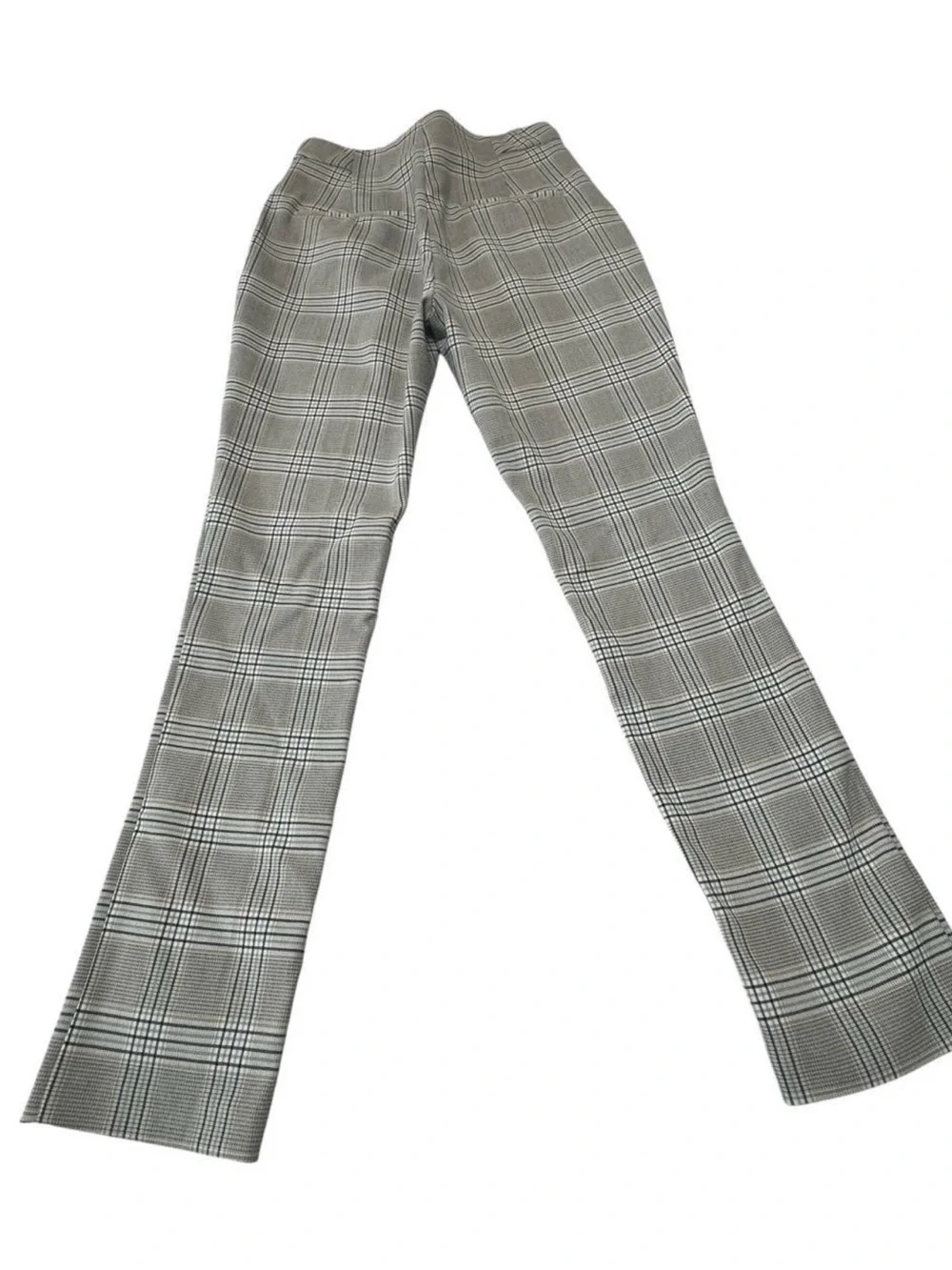 Bundle: Navy Blue Loft Top & Zara Plaid Pants